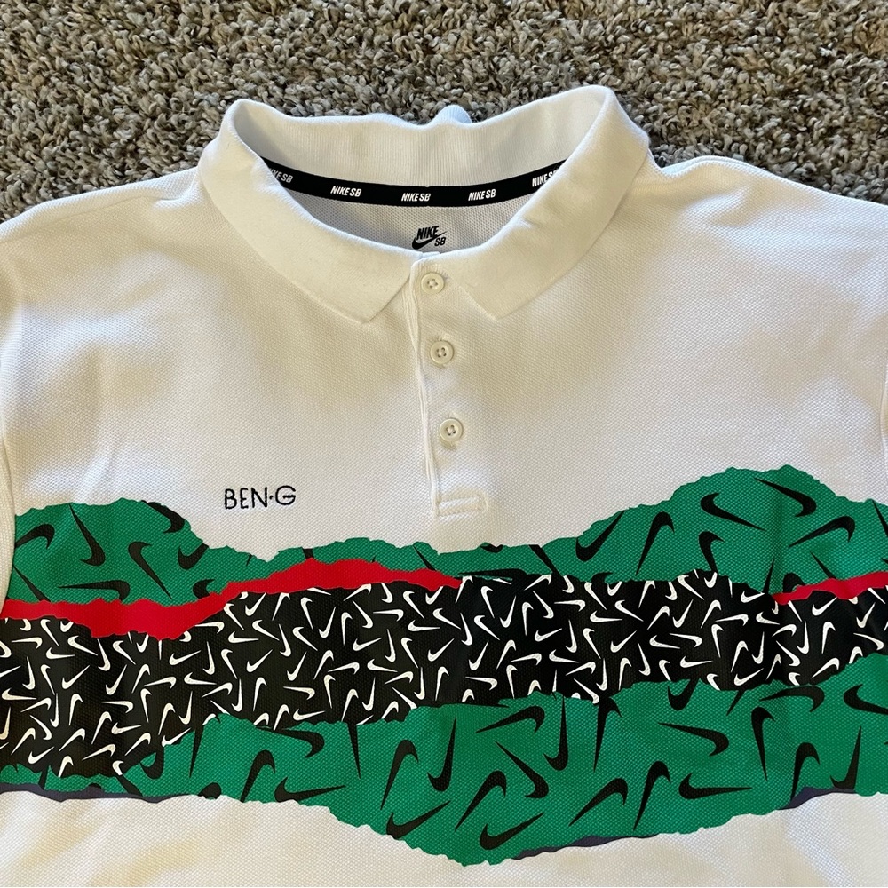 Nike SB Ben-G Skate Long Sleeve Polo - Picture 3 of 8
